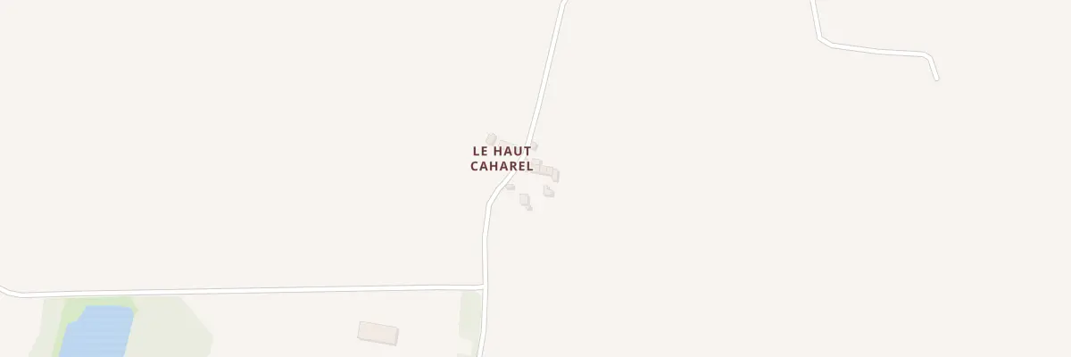 Plan du 5394F Le Haut Caharel à Saint-Juvat