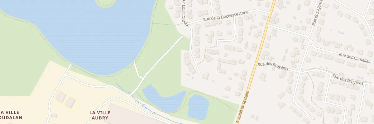 Plan du 26 Rue du Docteur Louis Druais à Montauban-de-Bretagne