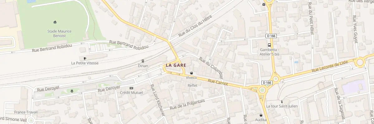 Plan du 19 Rue du Colombier à Dinan