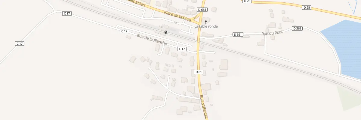 Plan du 2 Rte de Boisgervilly à Montauban-de-Bretagne