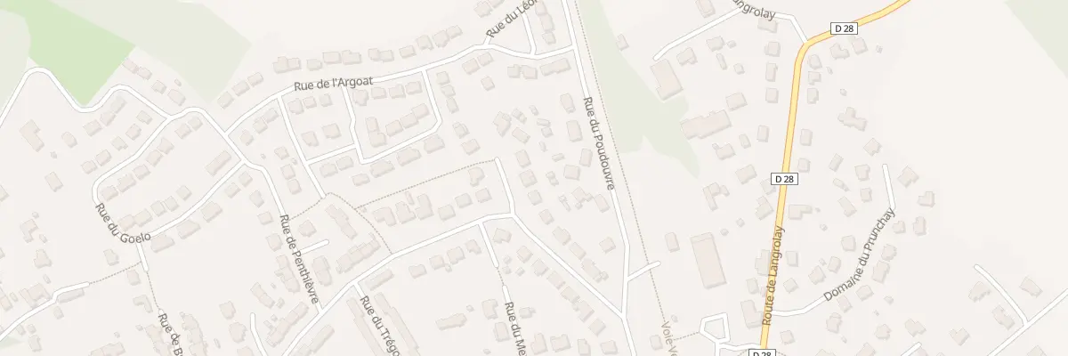 Plan du 37 Rue de la Fontaine Yvon à Pleslin-Trigavou