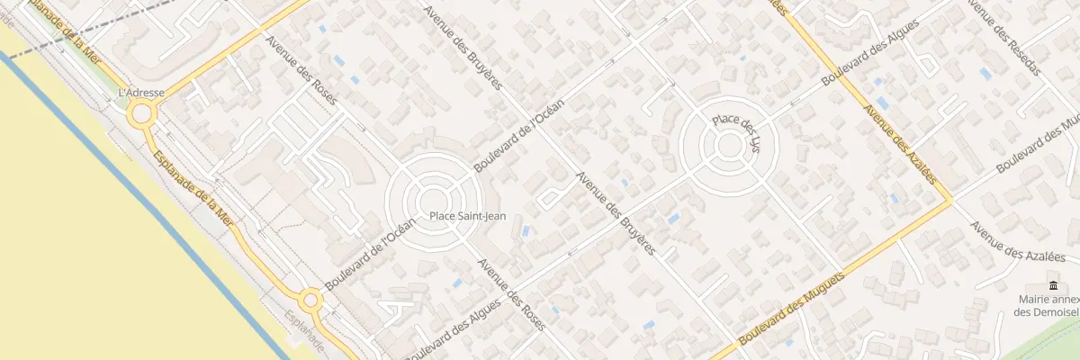 Plan du 26A Av des Bruyeres à Saint-Hilaire-de-Riez