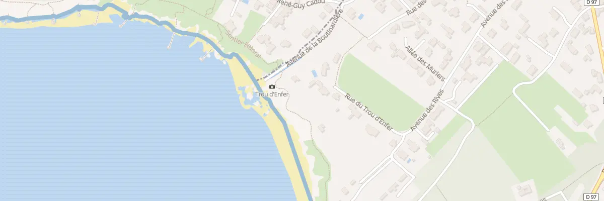Plan du 6429 Rue du Trou d’Enfer à La Bernerie-en-Retz