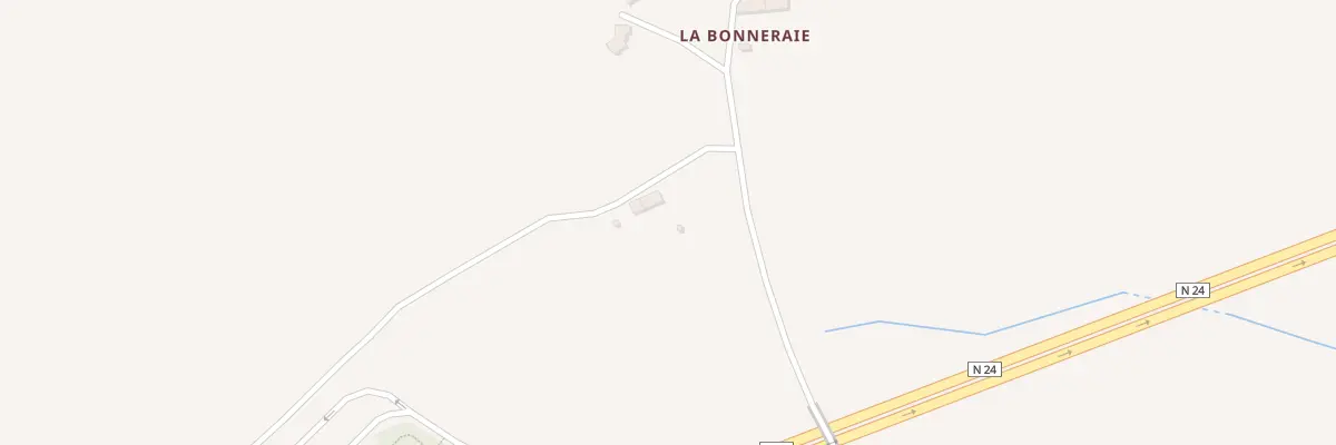 Plan du 5610 La Bonneraie à Plélan-le-Grand