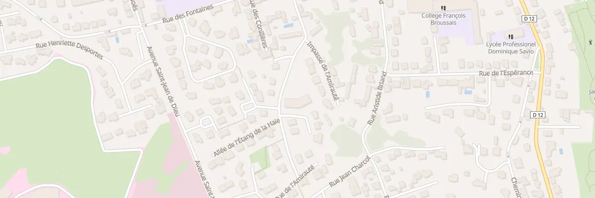 Plan du 39 Rue de l’Amirauté à Dinan