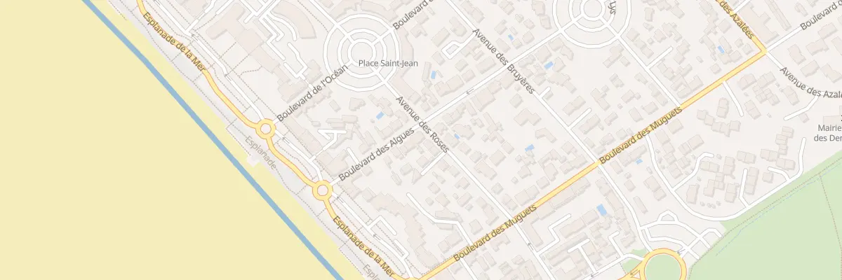 Plan du 14 Bd des Algues à Saint-Hilaire-de-Riez