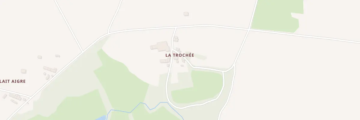 Plan du 5080 La Trochée à Saint-Juvat