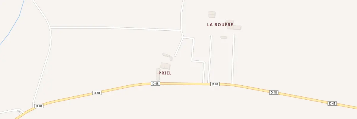 Plan du 5214 Priel aux Brulais