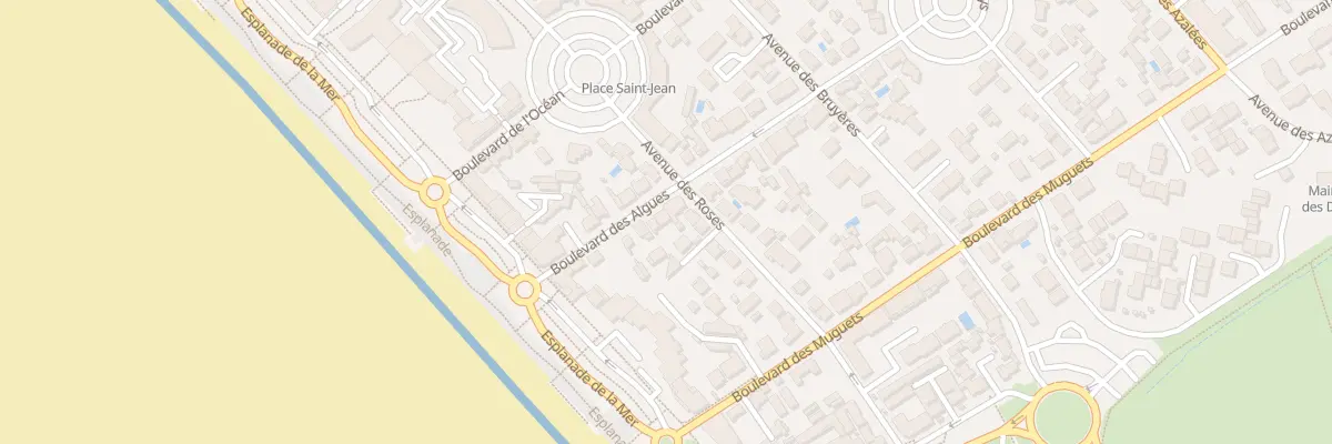 Plan du 12 Bd des Algues à Saint-Hilaire-de-Riez