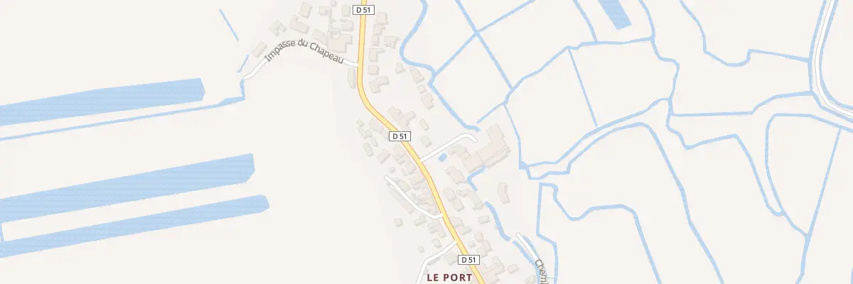 Plan du 142 Rue du Port à Beauvoir-sur-Mer
