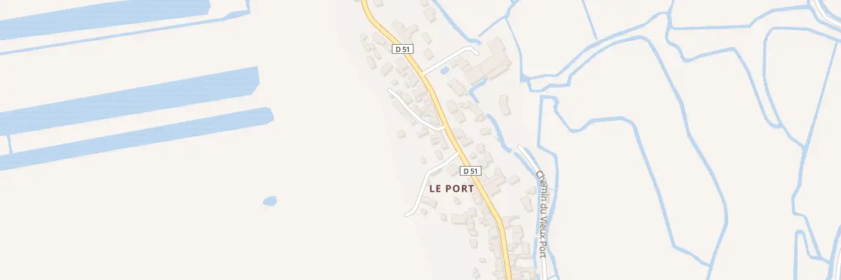 Plan du 185 Rue du Port à Beauvoir-sur-Mer