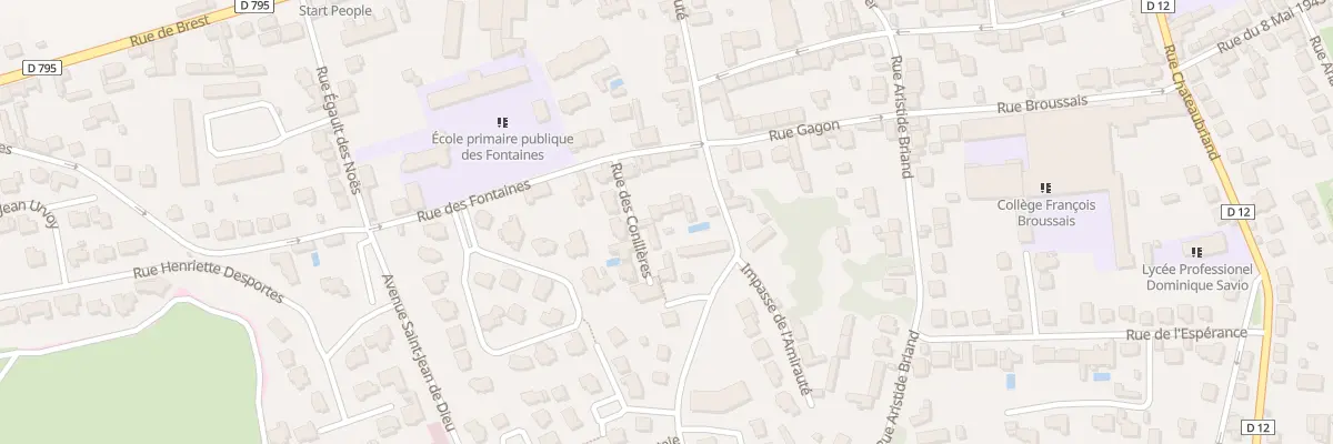 Plan du 26T Rue de l’Amirauté à Dinan