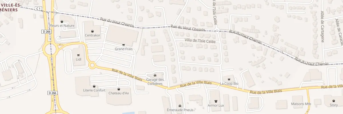 Plan du 39 Rue du Haut Chemin à La Richardais