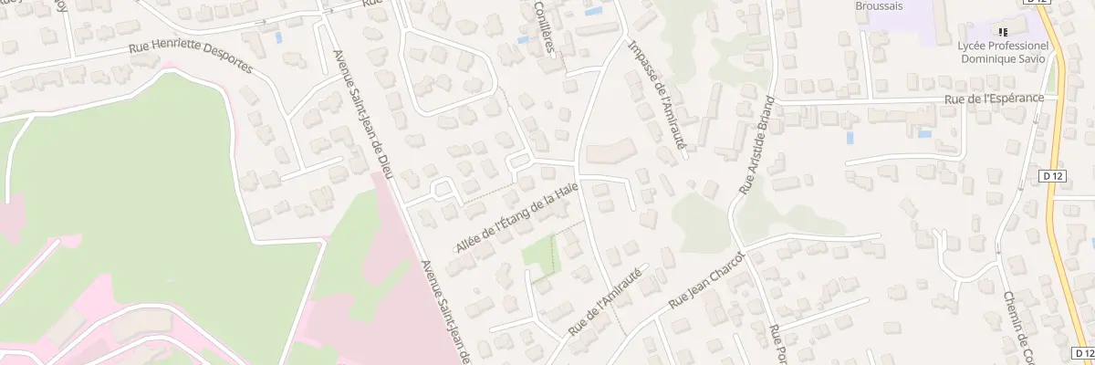 Plan du 50 Rue de l’Amirauté à Dinan