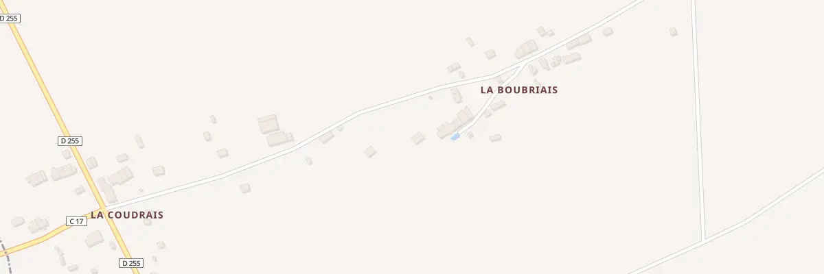 Plan du 2 La Boubriais à Bains-sur-Oust