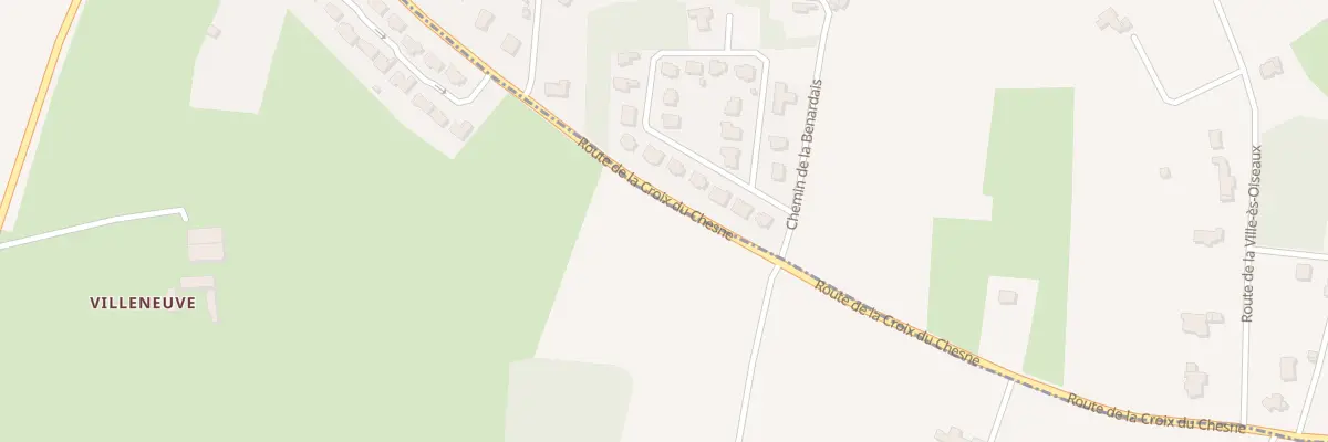 Plan du 17 Rue de la Gervinais à Saint-Carné