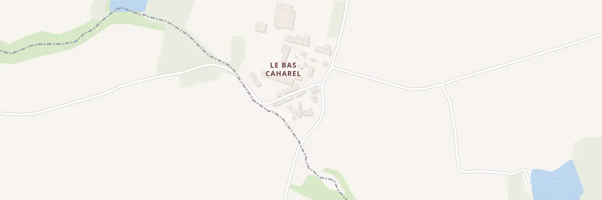 Plan du 5216 Caharel à Saint-Juvat