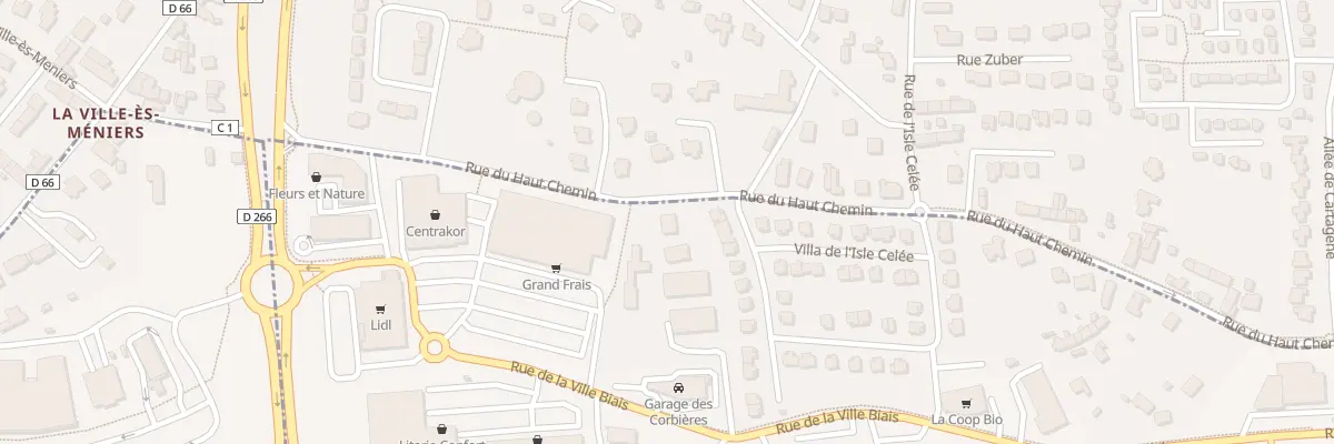 Plan du 29 Rue du Haut Chemin à La Richardais