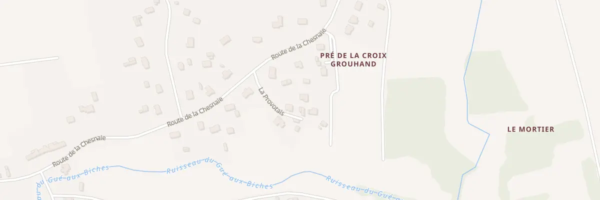 Plan du 7 La Provotais à Saint-Gildas-des-Bois