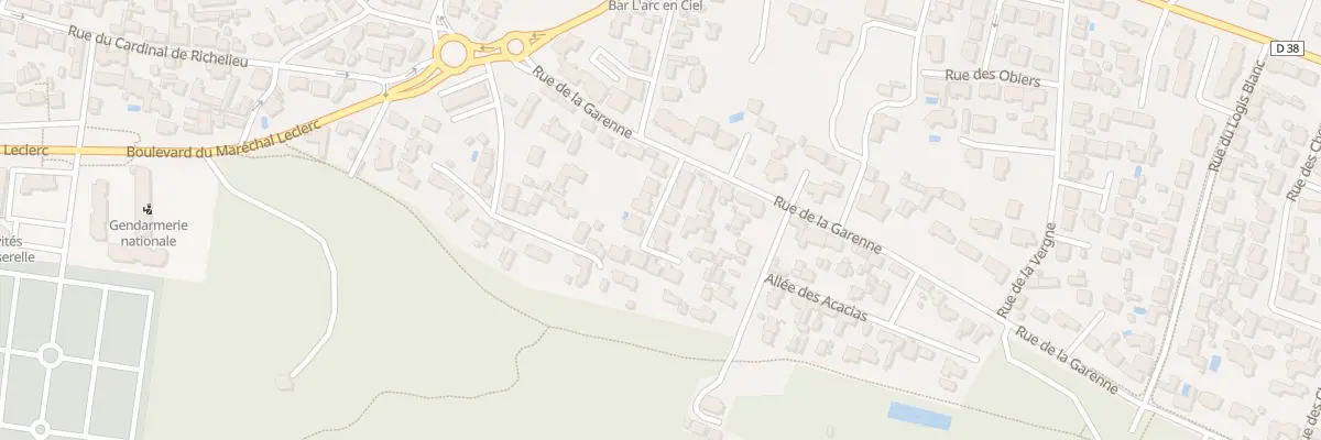 Plan du 18 Rue de la garenne à Saint-Jean-de-Monts