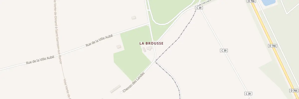 Plan du 4 La Brousse à Tréméreuc