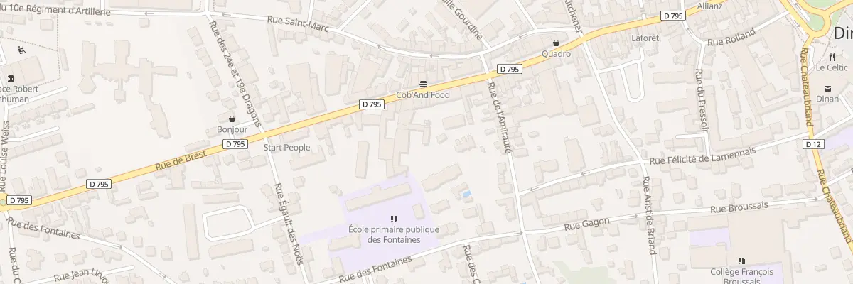 Plan du 31B Rue de Brest à Dinan