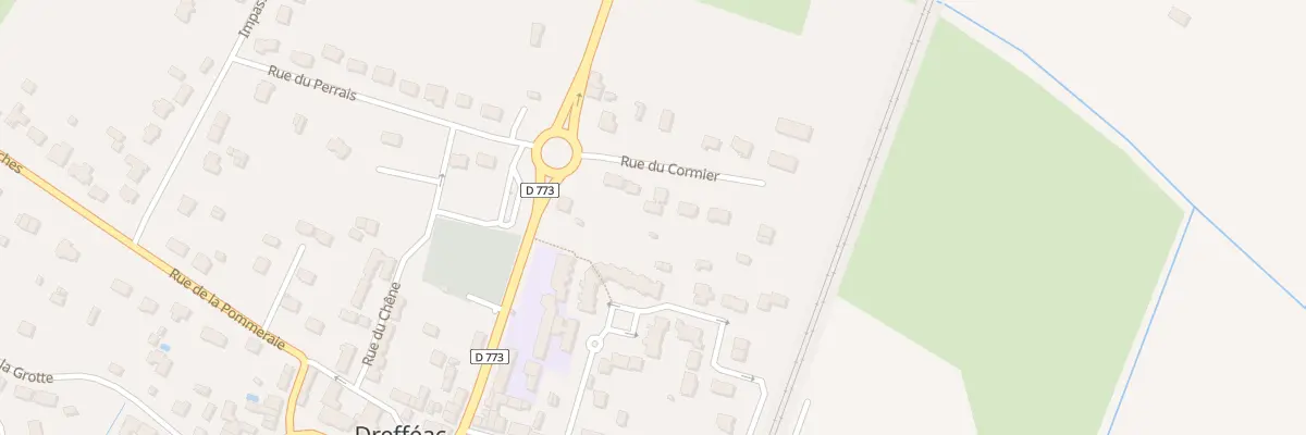 Plan du 6 Rue du Cormier à Drefféac