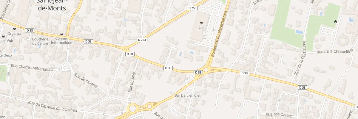 Plan du 7 Rue des sables à Saint-Jean-de-Monts
