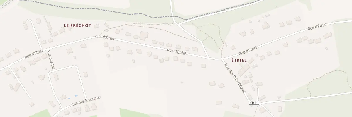 Plan du 5425 Rue d’Etriel à Saint-Nicolas-de-Redon
