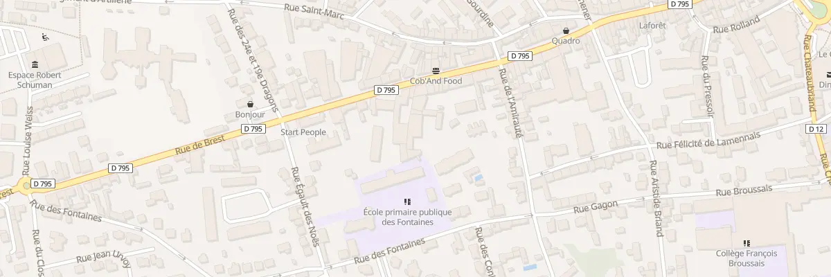 Plan du 37C Rue de Brest à Dinan