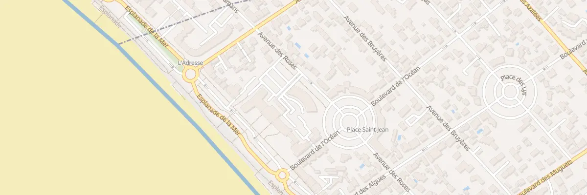 Plan du 8 Av des Roses à Saint-Hilaire-de-Riez