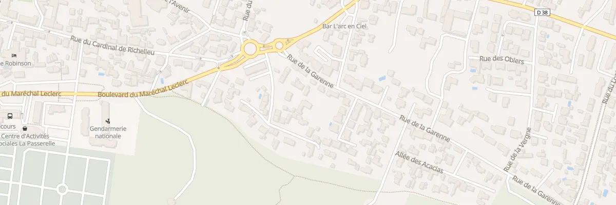 Plan du 12 Rue de la garenne à Saint-Jean-de-Monts