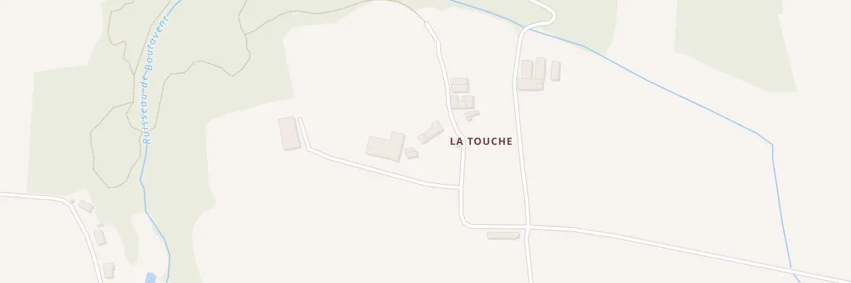 Plan du 5388 La Touche à Iffendic