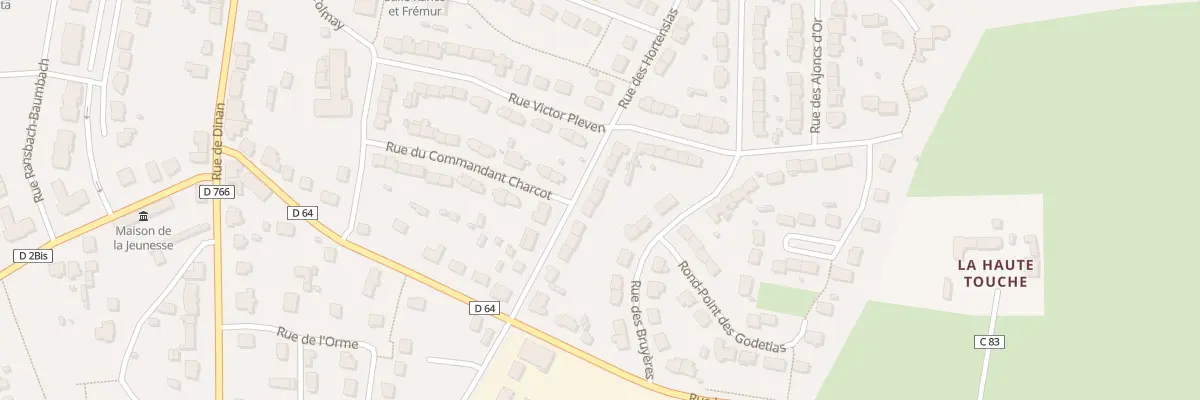 Plan du 7 Rue des Quatre Freres Saulnier à Pleurtuit