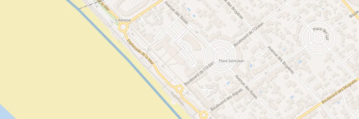 Plan du 283 Esp de la Mer à Saint-Hilaire-de-Riez