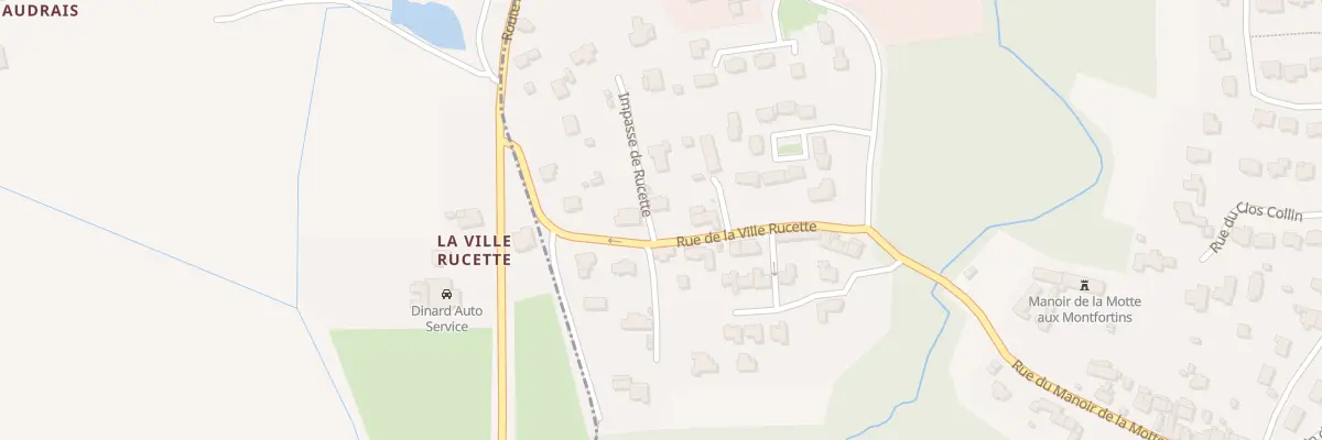 Plan du 6 Rue de la Ville Rucette à La Richardais