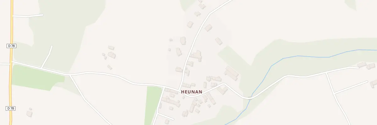 Plan du 31 Heunan à Saint-Carné