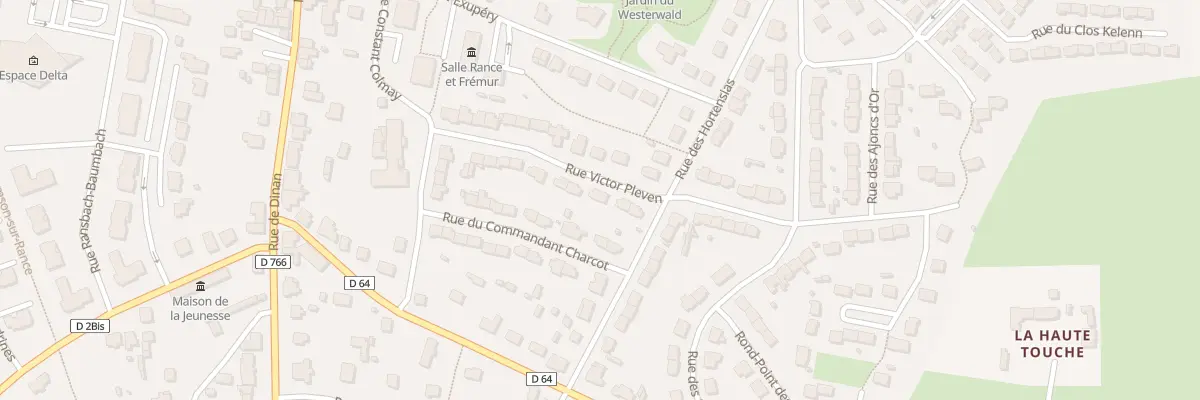 Plan du 16 Rue Victor Pleven à Pleurtuit