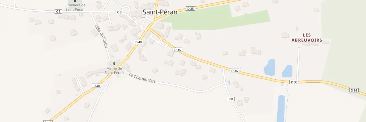 Plan du 4 Rue Sainte Emerance à Saint-Péran