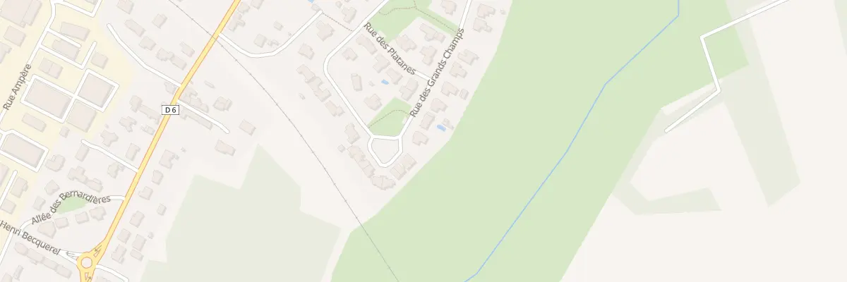 Plan du 42 Rue des Grands Champs à Pornic