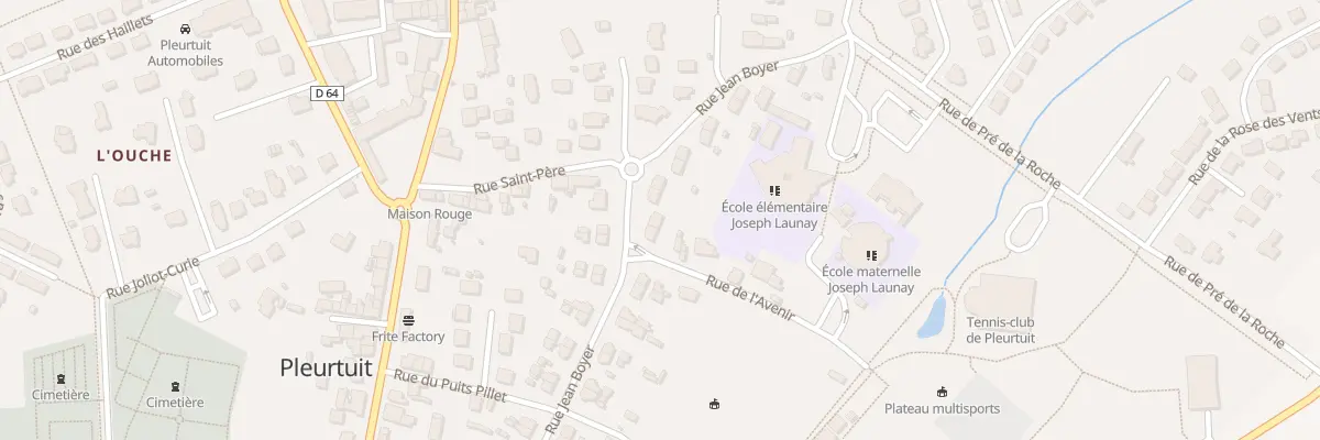 Plan du 36 Rue Jean Boyer à Pleurtuit