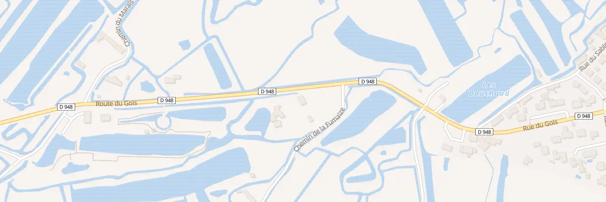 Plan du 9211 Rue du Gois à Beauvoir-sur-Mer