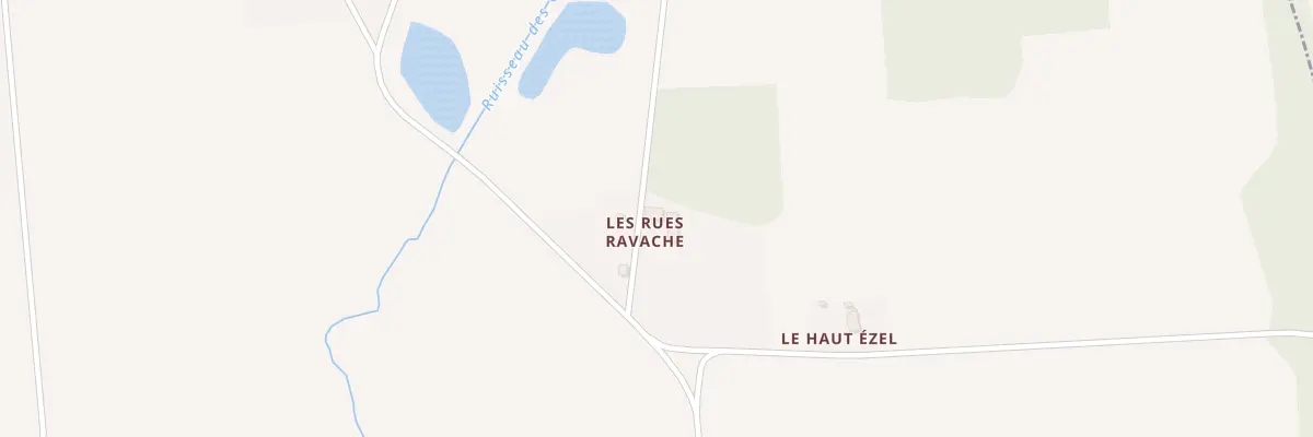 Plan du 1 Rue Ravache à Carentoir