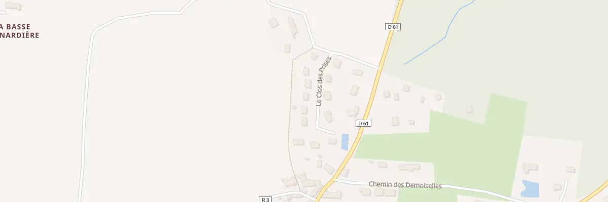 Plan du 8 Clos des Prises à Saint-Péran