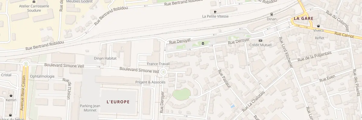 Plan du 33B Rue Deroyer à Dinan