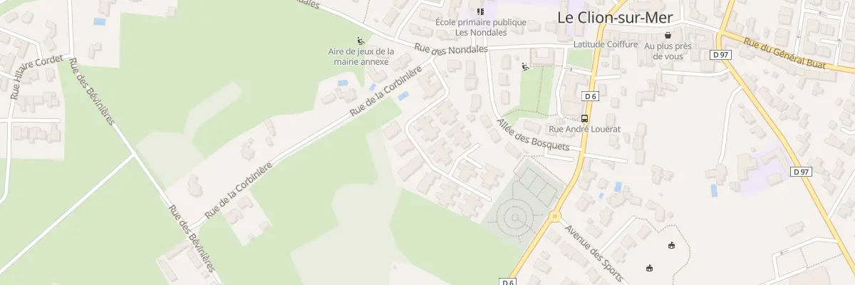 Plan du 11 Rue de la Corbinière à Pornic