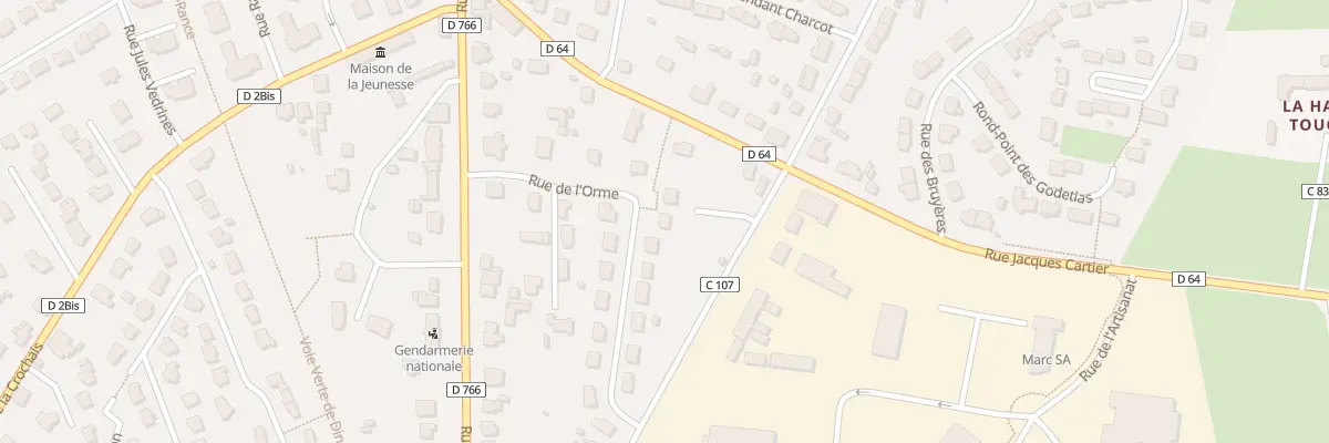 Plan du 3 Rue de l’Orme à Pleurtuit