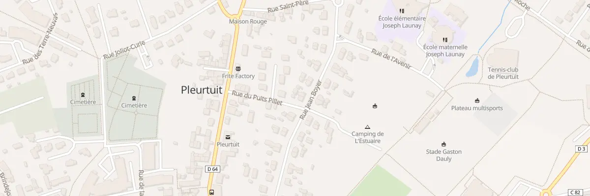Plan du 17 Rue Jean Boyer à Pleurtuit