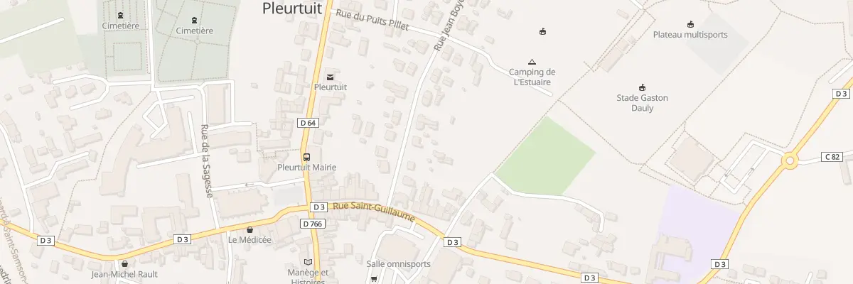 Plan du 2F Rue Jean Boyer à Pleurtuit