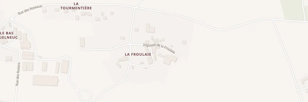 Plan du 25 Imp de la Froulaie à Carentoir